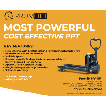 Pallet Trucks  PRP 15F  – EU